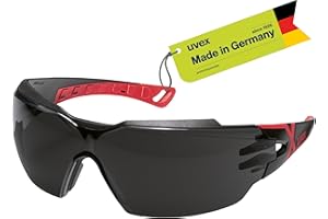 ‎UVEX Uvex pheos cx2 - Schutzbrille geeignet für HPL/IPL-Haarentfernung - Augenschutz gegen Infrarot- & UV-Strahlung - metallfrei, Anti-Beschlag & kratzfest, getönt (IR-ex 5)