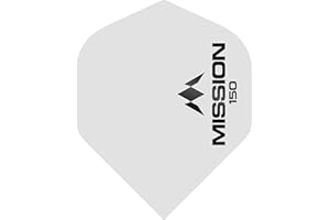 MISSION DARTS Mission Logo 150 Alette per Freccette, 150 Micron, Standard
