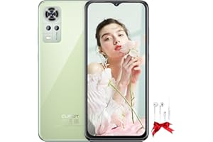 CUBOT Note 30 (2023) Móviles Baratos Android 12, 8GB+64GB/256GB Teléfono Móvil Libres, 6.52" HD+ Smartphone, Cámara 20MP, Batería 4000mAh, 4G Dual SIM/OTG/Face ID/GPS,Incluye Auriculares| Verde