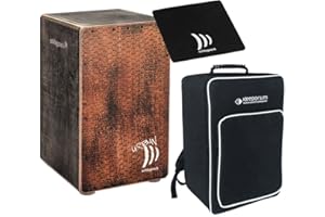 Schlagwerk CP5210 Urban OS Cajon Old Red + keepdrum Trage-Tasche