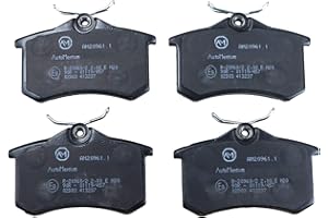 AutoMentum AM20961.1 Kit Pastiglie Freno di 4 per VOLKSWAGEN GOLF MK III (1H1) 1991-1998 Assale posteriore e altri veicoli