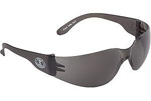 PiWear Dallas SM rahmenlose dunkel getönte Motorradbrille Sportbrille Sonnenbrille