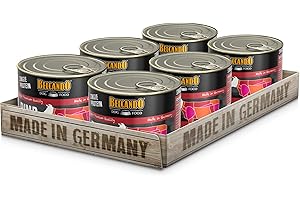 BELCANDO Single Protein Boîte [6x200g Bœuf] | Nourriture Humide monoprotéique pour Chiens | Nourriture Humide monoprotéique
