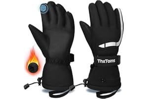 ‎THXTOMS ThxToms skihandschuhe für Damen und Herren, Wasserdicht winterhandschuhe mit 3M Thinsulate Wärmefutter, Fahrradhandschuhe Touchscreen, Laufen, Skifahren,Wandern,Radfahren,Motorradfahren