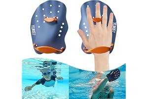 FairyPeach Swimming Paddles,Pale da Mano,Pagaia per Nuoto Mano,Pagaia Regolabile Per Nuoto,Senza PVC