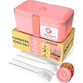 Umami Lonchera Bento, todo en uno, caja bento para adultos, recipientes de preparaci&oacute;n de comidas para hombres y mujeres