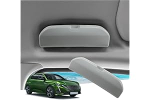 ‎GAFAT GAFAT Kompatibel mit Peugeot 308 508 SW GT Hybrid 2014-2025 2026 Sonnenbrillenhalter Brillenetui Auto, 308 2024 Aufbewahrungsbox Organizer, Peuge0t 308 Zubehör [OEM Original] (Grau)
