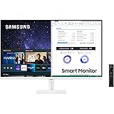 Samsung M5 Smart Monitor S32AM501NU, 32 Zoll, VA-Panel, Bildschirm mit Lautsprechern, FHD-Auflösung, Bildwiederholrate 60 Hz,