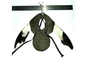 ALTAWASH Nuovo Falconeria Originale Ali Bird Esca, Alette Esca, Misura Standard, Vera Pelle