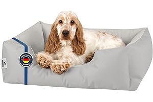 BedDog ZARA Cuccia per cani S - Cuscino - Divano - Copertina Rimovibile e Lavabile, Cani Piccola