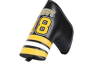 CRAFTSMAN GOLF Hockey Black Golf Club Headcovers Cover for Woods Driver Hybrids Blade Mallet Putters