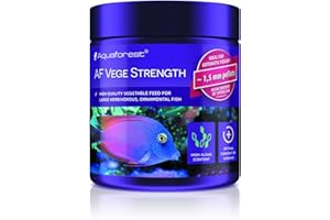 Aquaforest, AF VEGE STRENGHT, Mangime granulare vegetale -120gr