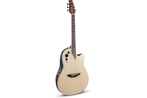 Applause Guitare acoustique Elite AE44 Mid Cutaway satin naturel AE44-4S