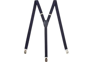 Olata Bretelle Sottili a Forma di Y, Elastiche, Completamente Regolabili, con Clip in Metallo, 2 cm