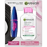 Maybelline Rocket Maskara + Garnier Micellar 100 ml