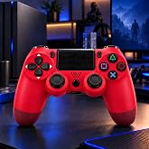 Elite Red Kablosuz Oyun Kolu, Bluetooth Gamepad, PS4/PC/Android TV Uyumlu, &Ccedil;ift Titreşimli, Şarj Edilebilir