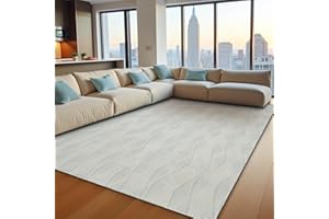 Vasip Alfombra Salon Antideslizante Alfombras Lavables en Lavadora Tapetes para Sala Habitacion Dormitorio Comedor Moderna Tapete Pelo Corto Tapete Quarto