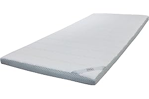 ‎MLILY BY EBITOP Mlily by Ebitop Topper-Matratze-Matratzenauflage, EBI - A1-160.7 Bezug-waschbar Viskose Matratzenauflage, 200x160x7 cm weiß