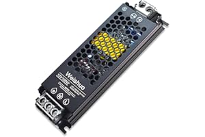 WEISHUO Transformator LED 12V 8.3A 100W IP20 Niskonapięciowy Transformator AC 220V na 12V DC Stałe Napięcie Ultra Cienki Driver LED Uniwersalny Zasilacz Moduł dla Wewnętrznych Świateł LED