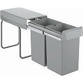 Grohe 40855000 40855000-GROHE Blue Waste system, Cabinet min. 30 cm, 2 x 15L, Grey