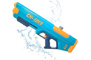 Sobebear Kids Pumping Water Gun, Water Blaster Soaker Squirt Gun with Large Capacity, High Power Range, Water Fighting Game Toy for Children 3+ Years (Blue)
