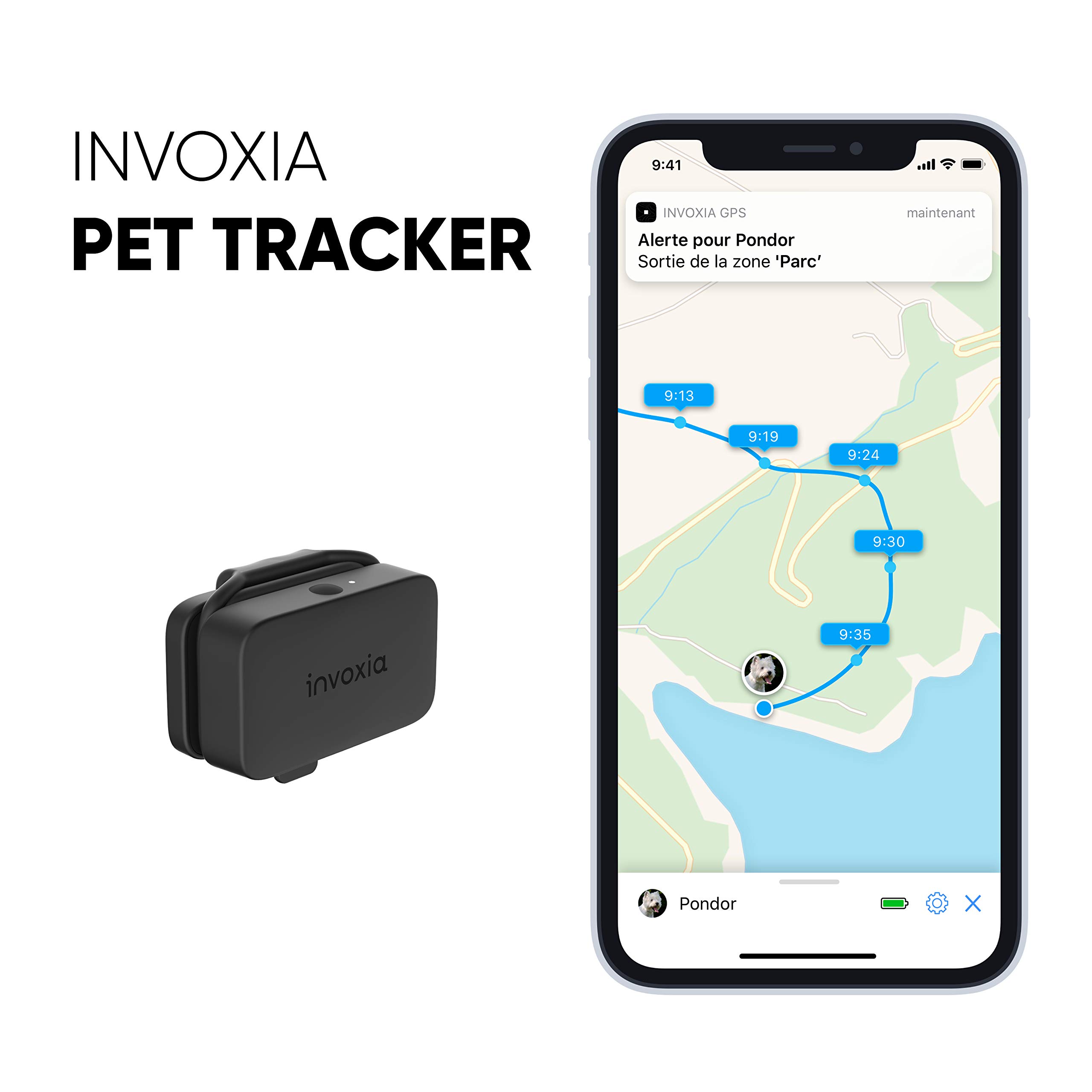 Pet Tracker GPS & activity monitoring tracker for cats and dogs