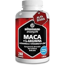 Uro Up Forte Kapseln - Nahrungsergänzung Für Männer Mit L-Arginin & Maca