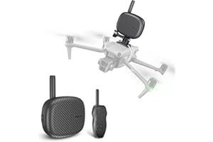 STARTRC Drone Speaker Megafono in tempo reale Microfono portatile a lungo raggio senza rumore per DJI Air Series/Mavic 3 Series/Mavic 2/Avata Series/Holy Stone Drone