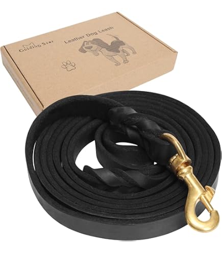 Correa De Cuero Trenzada Para Perros, Correa Resistente Para Perros Correa Suave Y Duradera Para Mascotas 94220047