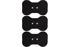 ‎MED-FIT Med-Fit Butterfly Kabellose TENS-Selbstklebeelektrode – Vielseitige, langlebige und problemlose Schmerzlinderung (Schwarz, Butterfly 3er-Pack)