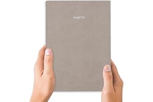 ‎PARETO Pareto Planer 2026 – Perfekt organisiert Ziele erreichen, Produktivität steigern, gute Gewohnheiten entwickeln | Wochenplaner 2026, Buchkalender, Tagesplaner, Erfolgsjournal | Sand