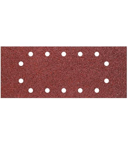 Carta Vetrata 120 Grana - Confezione Da 50 Fogli 115x230 Mm Con 14 Fori Per Levigatrici Orbitali - Foto 2