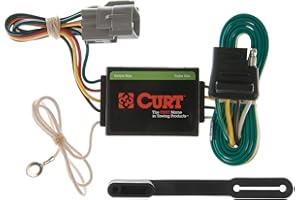CURT 55365 Vehicle-Side Custom 4-Pin Trailer Wiring Harness for Select Toyota Land Cruiser, Lexus LX 470