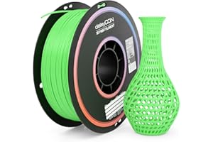 deleyCON 3D Drukarki PLA+ Filament - Ulepszona Wersja PLA - 1,75mm - 1Kg 1000g Szpula - 3D Printer PLA Plus Filament Peak Green (Zielony)