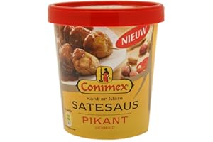 Conimex Satesaus Pikant, Salsa Picante de Cacahuete, 400 g