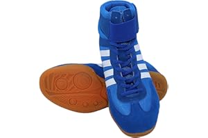 GoldeneAmeisen Botas Boxeo Deportivas Ligeras,Zapatos De Boxeo Mujer,Zapatos De Lucha Hombres,Malla Transpirable,Grueso,Moda,Adecuado para Hombres,Mujeres,NiñOs Y Adolescentes