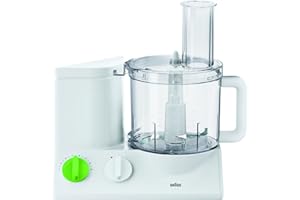 Braun Household FP 3010 Tribute Collection kompaktowy robot kuchenny, biały, 34 cm x 24 cm x 32 cm