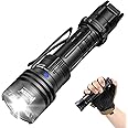 WUBEN T1 Tactical Torche High Lumens Rechargeable, 2000 Lumens Super Bright Flashlights, High Powered Flash Light with Tactical Mode and Outdoor Mode for Tactical Gear, Emergencies, Camping,Repair