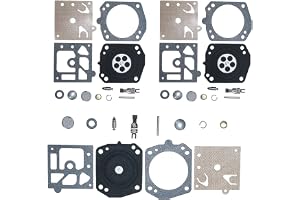 Gubeter Förgasarreparationssats, för Husqvarna 133 234 238 242 250Rx 254 262 42 44 440 450 motorsåg, för Walbro K10-Hda