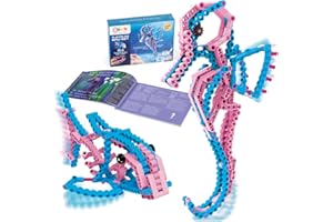 cbionic Flexibles Klemmbaustein-System | 2-in-1 Seepferdchen oder Fisch | Bewegungen der Natur erforschen & entdecken - mit c Bionic | Biologie und Technik spielend mit Bausteinen vereinen