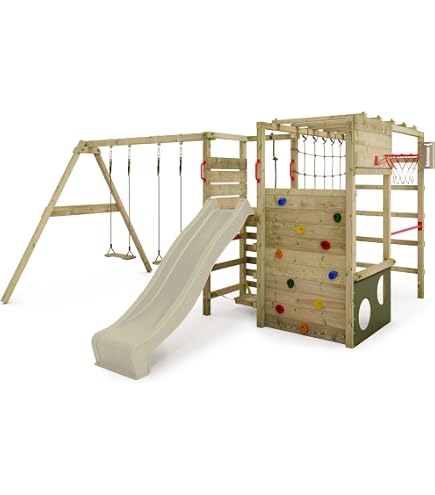 Wickey Portique Balançoire Aire De Jeux Smart Shake Avec Toboggan • Prix Wickey Portique Balançoire Aire De Jeux Smart Shake Avec Toboggan • Prix