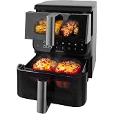 Cecofry DuoLevel 10000 DuoSize Window &Ccedil;ift Hazneli Airfryer Frit&ouml;z