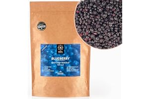 BRIX, GROWN FOR FLAVOUR BRIX Mirtillo Liofilizzato | 100% Mirtilli Secchi Naturali 95 g | Frutta Essiccata | Non-OGM, Senza Glutine, Vegano e Vitamine Preservate