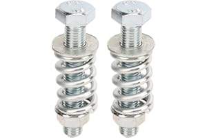 YOSOO Kit D'écrou de Boulon D'échappement, écrou de Boulon de Ressort D'échappement M10x1.25 Kit de Boulon de Collecteur de Réduction de Bruit de Fixation Serrée pour la Réparation de