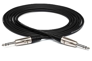 Hosa HSS-005 PRO Câble TRS Noir