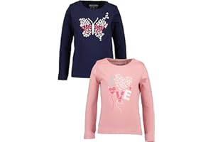 Blue Seven Mädchen Langarmshirts MARKETPLACE - 2er Pack