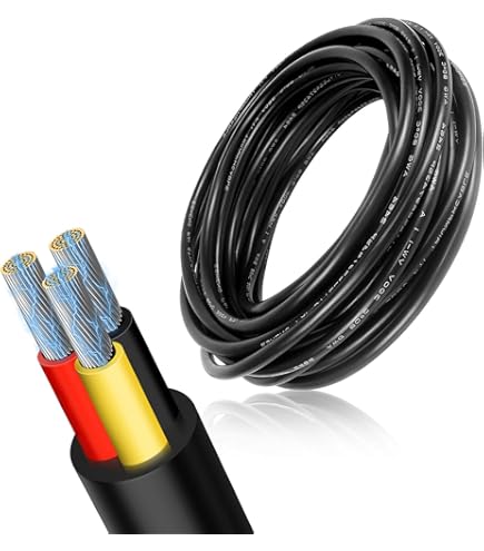 UL2464 laagspanningskabel, 4-aderig, 24 AWG, 4 x 0,2 mm², 15 meter, 5 V, 12 V, 24 V, 300 V, vertind koper, pvc-mantel voor ledverlichting en doe-het-zelvers