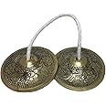 UAPAN Metal Craft Brass Manjeera Traditional Instrument UAPAN Metal Craft Brass Manjeera Traditional Instrument