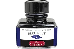 J. HERBIN Herbin 13019T - Inchiostro per penna stilografica e roller, 30 ml, Blu (Notte)
