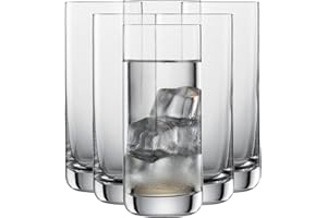 SCHOTT ZWIESEL Bicchieri per long drink Simple (set di 6), bicchieri diritti per bevande lunghe, bicchieri in cristallo Tritan lavabili in lavastoviglie, Made in Germany (art. 123665)